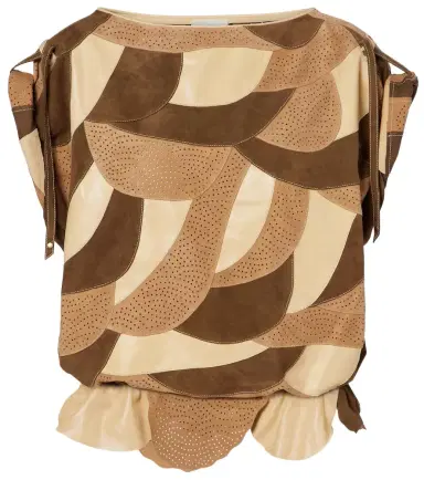 Isabel Marant Dalmy perforated suede top | Thumbnail 1 Isabel Marant Dalmy perforated suede top | Thumbnail 1