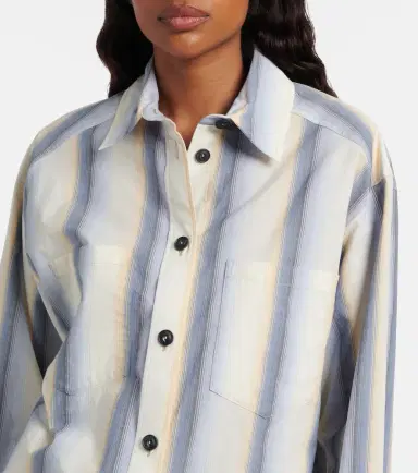 Isabel Marant Mahvane striped cotton shirt | Thumbnail 3 Isabel Marant Mahvane striped cotton shirt | Thumbnail 3