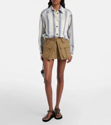 Isabel Marant Mahvane striped cotton shirt | Thumbnail 4 Isabel Marant Mahvane striped cotton shirt | Thumbnail 4