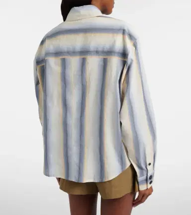 Isabel Marant Mahvane striped cotton shirt | Thumbnail 6 Isabel Marant Mahvane striped cotton shirt | Thumbnail 6
