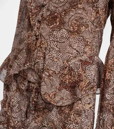 Isabel Marant Celeny printed cotton voile blouse | Thumbnail 4 Isabel Marant Celeny printed cotton voile blouse | Thumbnail 4