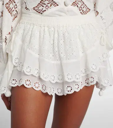 Isabel Marant Neis cotton and silk shorts | Thumbnail 3 Isabel Marant Neis cotton and silk shorts | Thumbnail 3