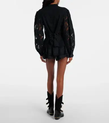 Isabel Marant Neis cotton and silk shorts | Thumbnail 3 Isabel Marant Neis cotton and silk shorts | Thumbnail 3