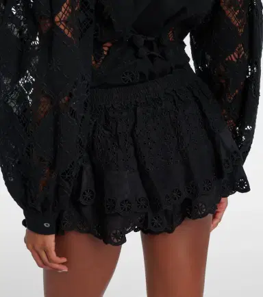 Isabel Marant Neis cotton and silk shorts | Thumbnail 4 Isabel Marant Neis cotton and silk shorts | Thumbnail 4