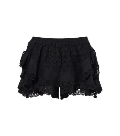 Isabel Marant Neis cotton and silk shorts | Thumbnail 1 Isabel Marant Neis cotton and silk shorts | Thumbnail 1