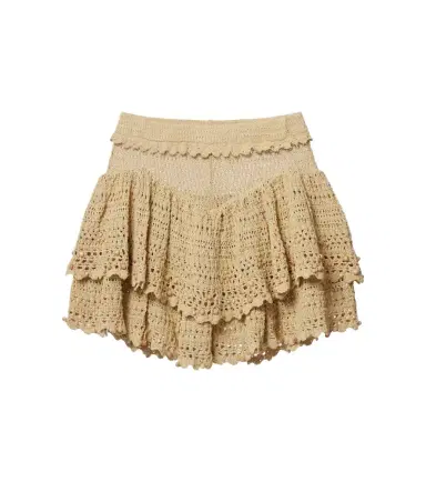 Isabel Marant Olzea beaded crochet cotton-blend shorts | Thumbnail 1 Isabel Marant Olzea beaded crochet cotton-blend shorts | Thumbnail 1