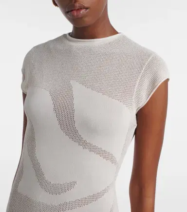 SIR. Solange knitted semi-sheer maxi dress | Thumbnail 3 SIR. Solange knitted semi-sheer maxi dress | Thumbnail 3