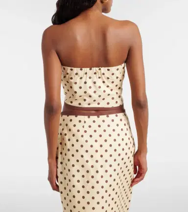 Posse Bowie linen and cotton crop top | Thumbnail 2 Posse Bowie linen and cotton crop top | Thumbnail 2