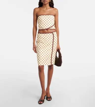 Posse Bowie linen and cotton crop top | Thumbnail 3 Posse Bowie linen and cotton crop top | Thumbnail 3