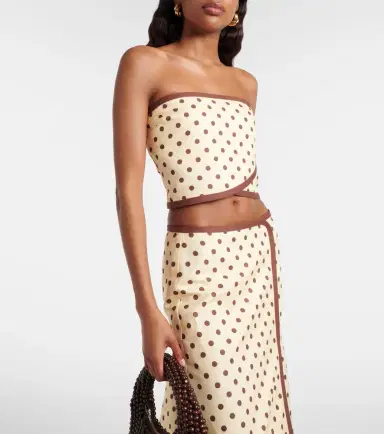 Posse Bowie linen and cotton crop top | Thumbnail 5 Posse Bowie linen and cotton crop top | Thumbnail 5
