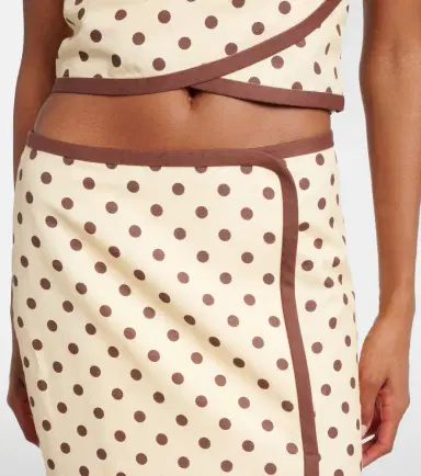 Posse Bowie linen and cotton wrap skirt | Thumbnail 6 Posse Bowie linen and cotton wrap skirt | Thumbnail 6