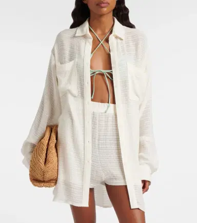 Jade Swim Mika sheer shirt | Thumbnail 2 Jade Swim Mika sheer shirt | Thumbnail 2