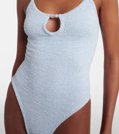 Hunza G Mia beaded cutout swimsuit | Thumbnail 2 Hunza G Mia beaded cutout swimsuit | Thumbnail 2
