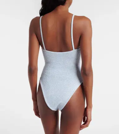 Hunza G Mia beaded cutout swimsuit | Thumbnail 3 Hunza G Mia beaded cutout swimsuit | Thumbnail 3