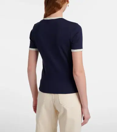Saint Laurent Cassandre cotton jersey T-shirt | Thumbnail 6 Saint Laurent Cassandre cotton jersey T-shirt | Thumbnail 6