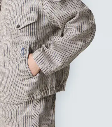 Kiko Kostadinov Farkas cotton and linen-blend jacket | Thumbnail 6 Kiko Kostadinov Farkas cotton and linen-blend jacket | Thumbnail 6