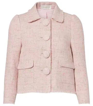 Shushu/Tong Cotton-blend tweed jacket | Thumbnail 1 Shushu/Tong Cotton-blend tweed jacket | Thumbnail 1