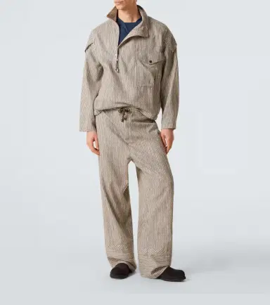 Kiko Kostadinov Kyan cotton and linen-blend straight pants | Thumbnail 2 Kiko Kostadinov Kyan cotton and linen-blend straight pants | Thumbnail 2