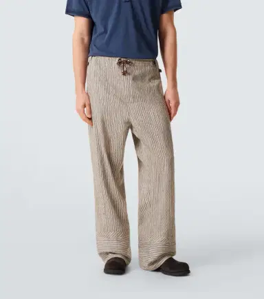 Kiko Kostadinov Kyan cotton and linen-blend straight pants | Thumbnail 4 Kiko Kostadinov Kyan cotton and linen-blend straight pants | Thumbnail 4