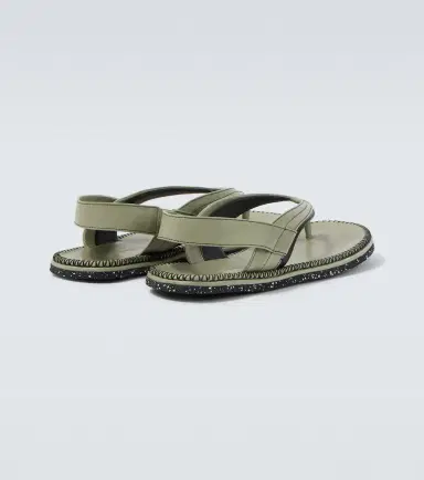 Kiko Kostadinov Andras leather thong sandals | Thumbnail 2 Kiko Kostadinov Andras leather thong sandals | Thumbnail 2