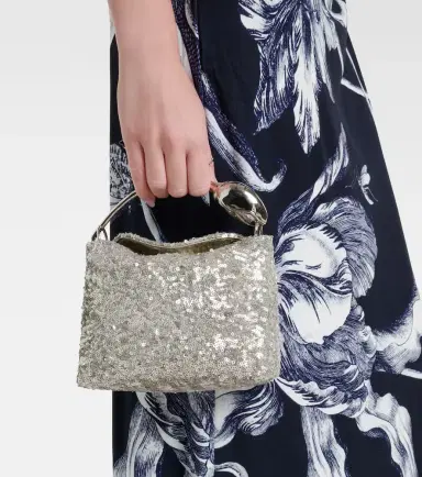 Erdem Bloom Mini sequined top-handle bag | Thumbnail 4 Erdem Bloom Mini sequined top-handle bag | Thumbnail 4