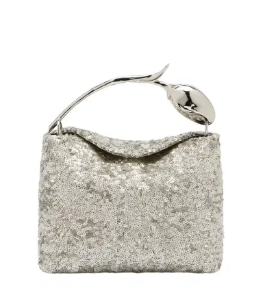 Erdem Bloom Mini sequined top-handle bag | Thumbnail 1 Erdem Bloom Mini sequined top-handle bag | Thumbnail 1