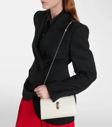 Savette Symmetry Chain Mini leather crossbody bag | Thumbnail 5 Savette Symmetry Chain Mini leather crossbody bag | Thumbnail 5