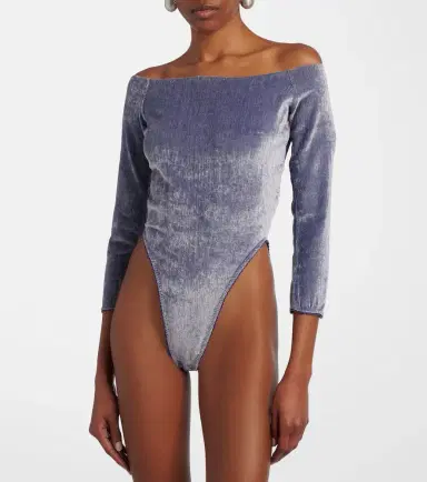 Jacques Wei Off-shoulder bodysuit | Thumbnail 2 Jacques Wei Off-shoulder bodysuit | Thumbnail 2