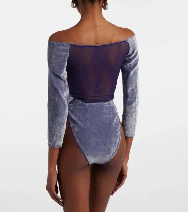 Jacques Wei Off-shoulder bodysuit | Thumbnail 3 Jacques Wei Off-shoulder bodysuit | Thumbnail 3