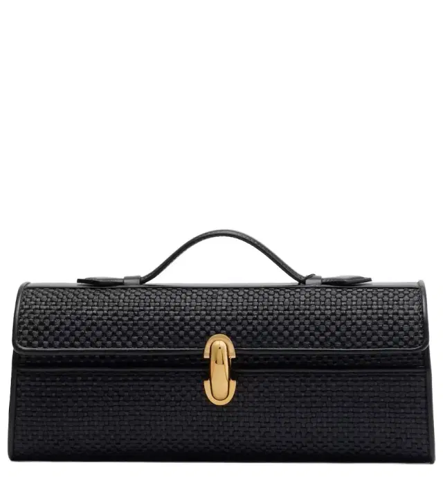 Symmetry Slim raffia top-handle bag Symmetry Slim raffia top-handle bag