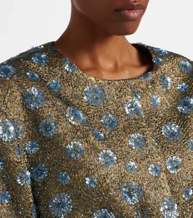 Jacques Wei Floral sequined oversized jacket | Thumbnail 6 Jacques Wei Floral sequined oversized jacket | Thumbnail 6