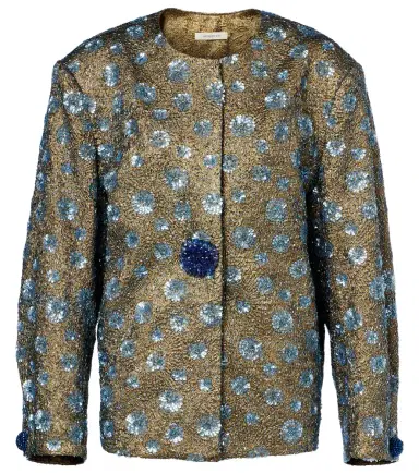Jacques Wei Floral sequined oversized jacket | Thumbnail 1 Jacques Wei Floral sequined oversized jacket | Thumbnail 1