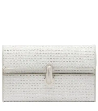 Savette Symmetry Mini raffia crossbody bag | Thumbnail 1 Savette Symmetry Mini raffia crossbody bag | Thumbnail 1