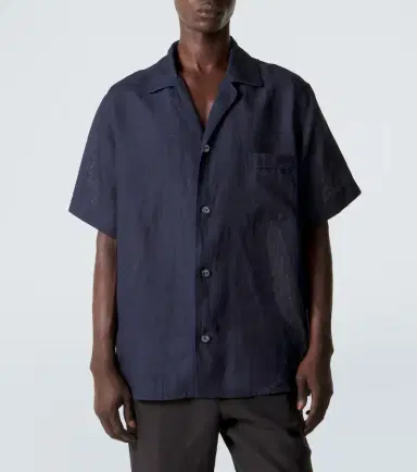 Brioni Linen bowling shirt | Thumbnail 2 Brioni Linen bowling shirt | Thumbnail 2