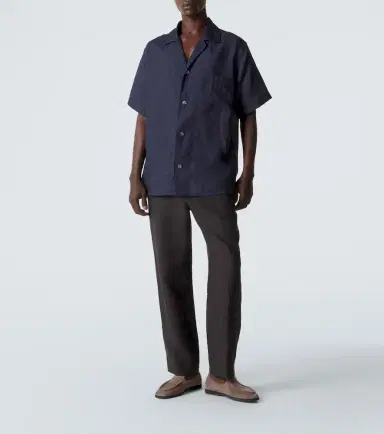 Brioni Linen bowling shirt | Thumbnail 3 Brioni Linen bowling shirt | Thumbnail 3