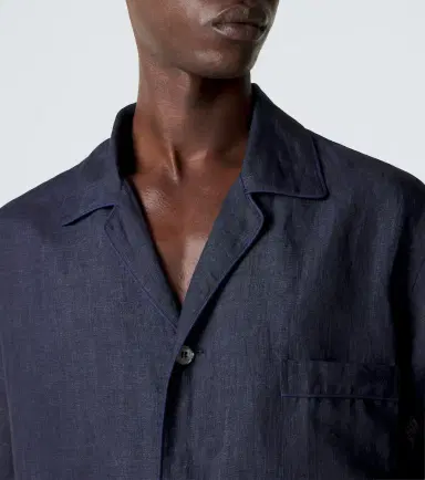Brioni Linen bowling shirt | Thumbnail 5 Brioni Linen bowling shirt | Thumbnail 5