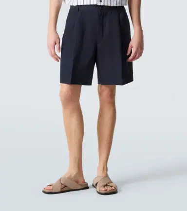 Brioni Linen and cotton shorts | Thumbnail 2 Brioni Linen and cotton shorts | Thumbnail 2