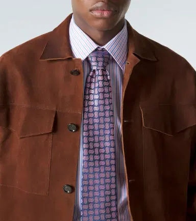 Charvet Striped cotton poplin shirt | Thumbnail 5 Charvet Striped cotton poplin shirt | Thumbnail 5