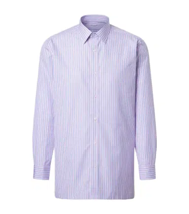 Charvet Striped cotton poplin shirt | Thumbnail 1 Charvet Striped cotton poplin shirt | Thumbnail 1
