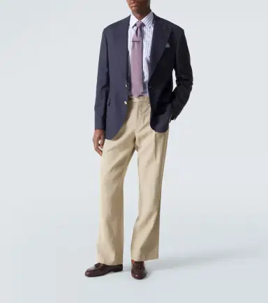 Charvet Striped cotton poplin shirt | Thumbnail 2 Charvet Striped cotton poplin shirt | Thumbnail 2