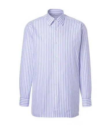 Charvet Striped cotton poplin shirt | Thumbnail 1 Charvet Striped cotton poplin shirt | Thumbnail 1