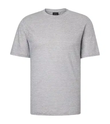 Brioni Striped linen and cotton T-shirt | Thumbnail 1 Brioni Striped linen and cotton T-shirt | Thumbnail 1