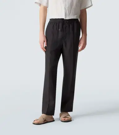 Brioni Linen straight pants | Thumbnail 5 Brioni Linen straight pants | Thumbnail 5