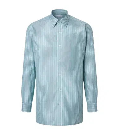 Charvet Striped cotton poplin shirt | Thumbnail 1 Charvet Striped cotton poplin shirt | Thumbnail 1