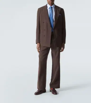 Charvet Checked cotton poplin shirt | Thumbnail 2 Charvet Checked cotton poplin shirt | Thumbnail 2