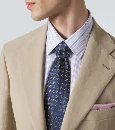 Charvet Silk jacquard tie | Thumbnail 3 Charvet Silk jacquard tie | Thumbnail 3