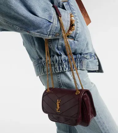 Saint Laurent Niki Cassandre Mini leather shoulder bag | Thumbnail 6 Saint Laurent Niki Cassandre Mini leather shoulder bag | Thumbnail 6