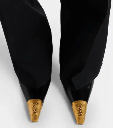 Saint Laurent Jeanne 75 leather slingback pumps | Thumbnail 5 Saint Laurent Jeanne 75 leather slingback pumps | Thumbnail 5