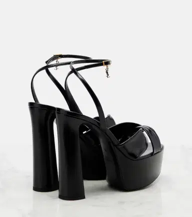 Saint Laurent Franciane leather platform sandals | Thumbnail 4 Saint Laurent Franciane leather platform sandals | Thumbnail 4