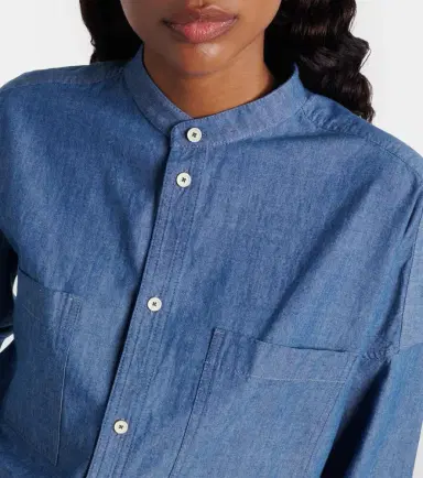 Loro Piana Gyles cotton chambray shirt | Thumbnail 6 Loro Piana Gyles cotton chambray shirt | Thumbnail 6